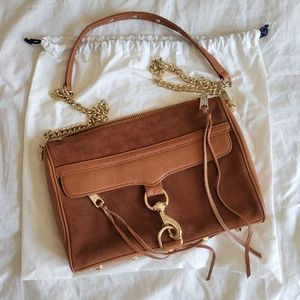 Rebecca Minkoff Brown Suede Handbag